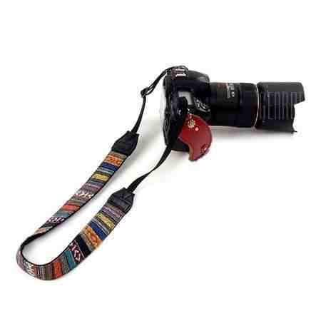 offertehitech-gearbest-Retro Ethnic Adjustable Stripe Shoulder Strap