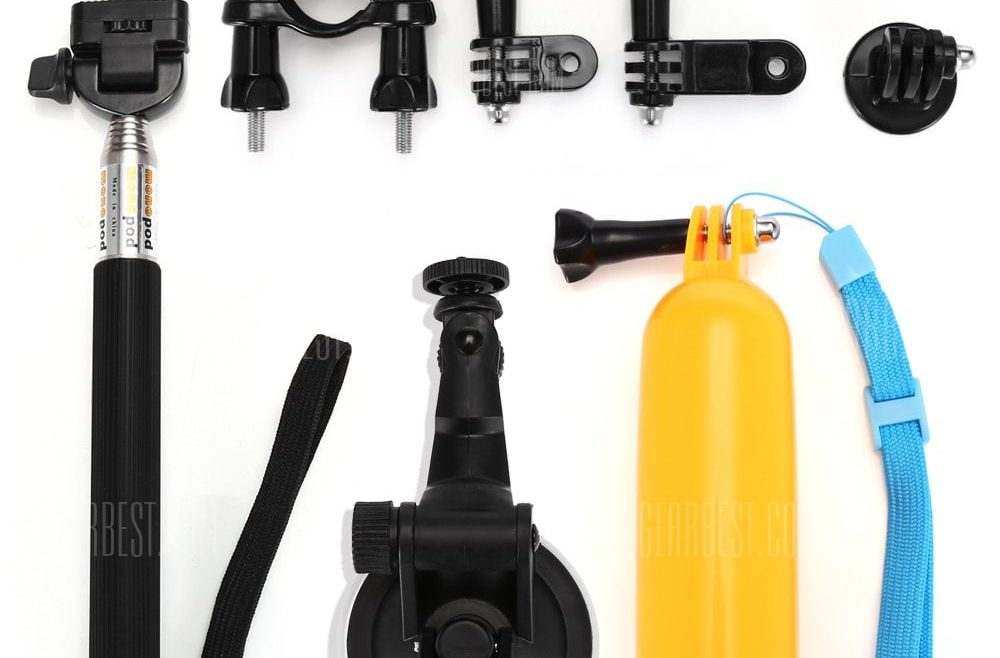 offertehitech-gearbest-Ru - 8 Universal Action Sports Camera Accessory Kit