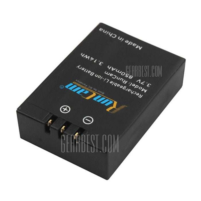 offertehitech-gearbest-RunCam 2 850mAh Rechargeable Li-ion Battery