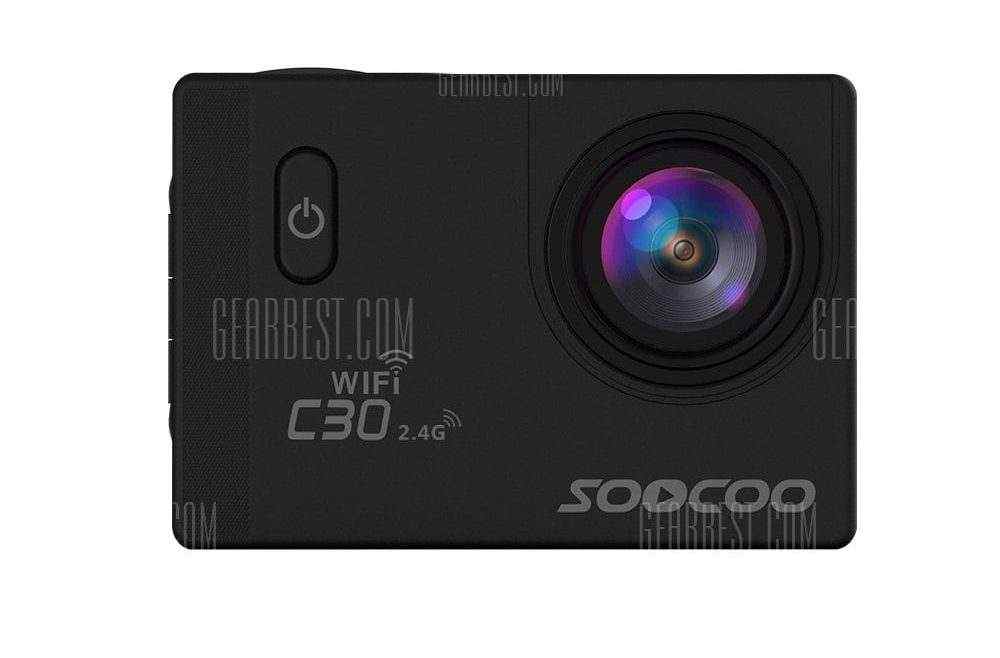 offertehitech-gearbest-SOOCOO Brand C30R Action Camera HD 4K WiFi NTK96660 Waterproof 30M Gyro Adjustable Viewing Angles 70-170