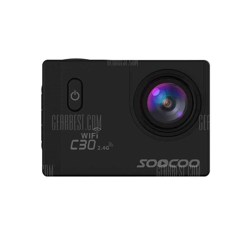 offertehitech-gearbest-SOOCOO Brand C30R Action Camera HD 4K WiFi NTK96660 Waterproof 30M Gyro Adjustable Viewing Angles 70-170