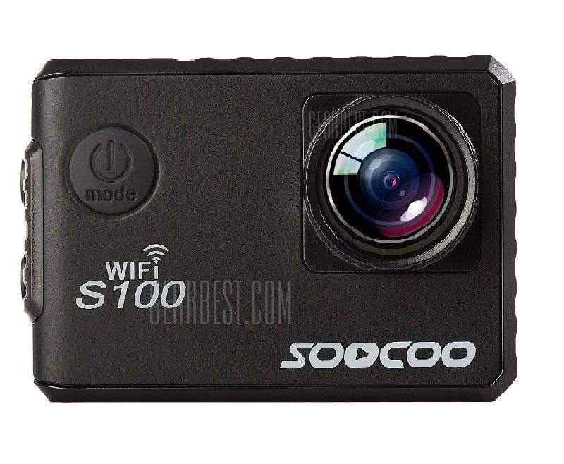 offertehitech-gearbest-SOOCOO Brand S100 Sports Webcam Wifi 4K NTK96660 Band GPS Function Gyro Waterproof