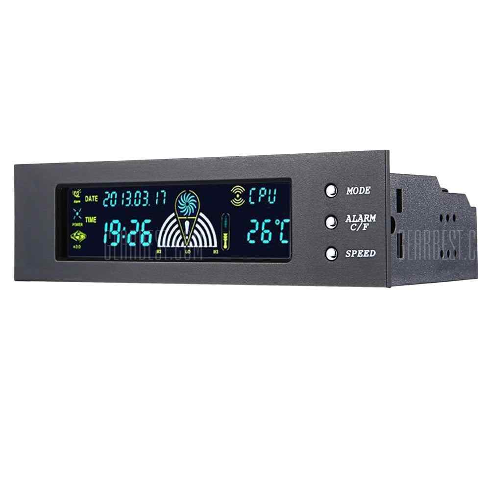 offertehitech-gearbest-STW 5023 5.25 inch Drive Bay Fan Speed Temperature Controller