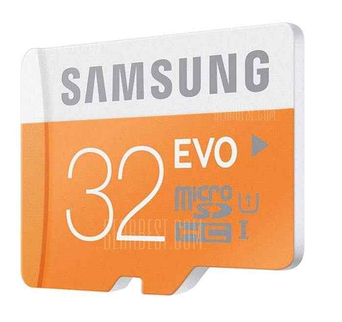 offertehitech-gearbest-Samsung 32GB 48MB/S Class 10 Micro SDHC Card for Mobile Phone and Smartphone (Black)