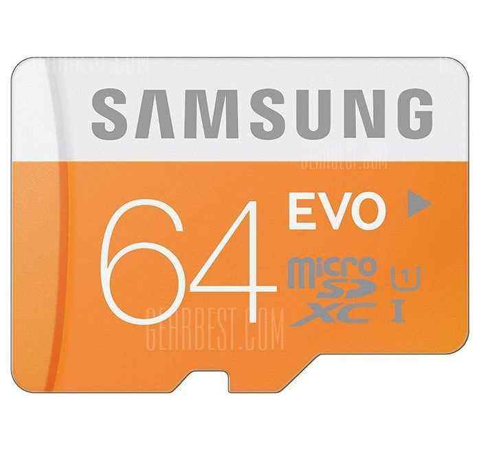 offertehitech-gearbest-Samsung 64GB EVO Class 10 Micro SDXC Memory Card