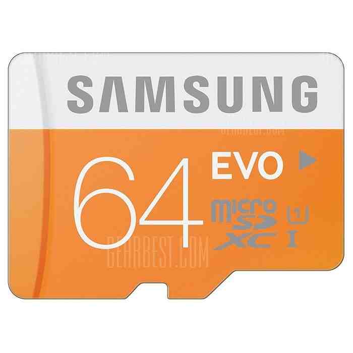 offertehitech-gearbest-Samsung 64GB EVO Class 10 Micro SDXC Memory Card