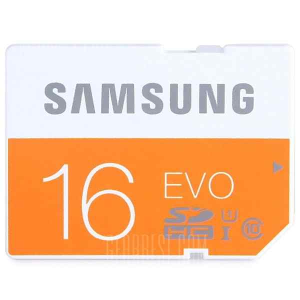 offertehitech-gearbest-Samsung Evo 16GB SD UHS-1 Extra Memory Card
