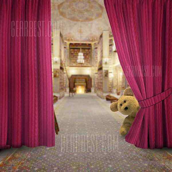 offertehitech-gearbest-Silk Children Bear Photograph Background Cloth