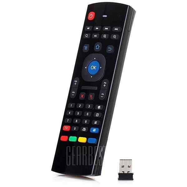 offertehitech-gearbest-TK617 2.4G Wireless Six Axis Gyroscope Full Keyboard Air Mouse Remote Control