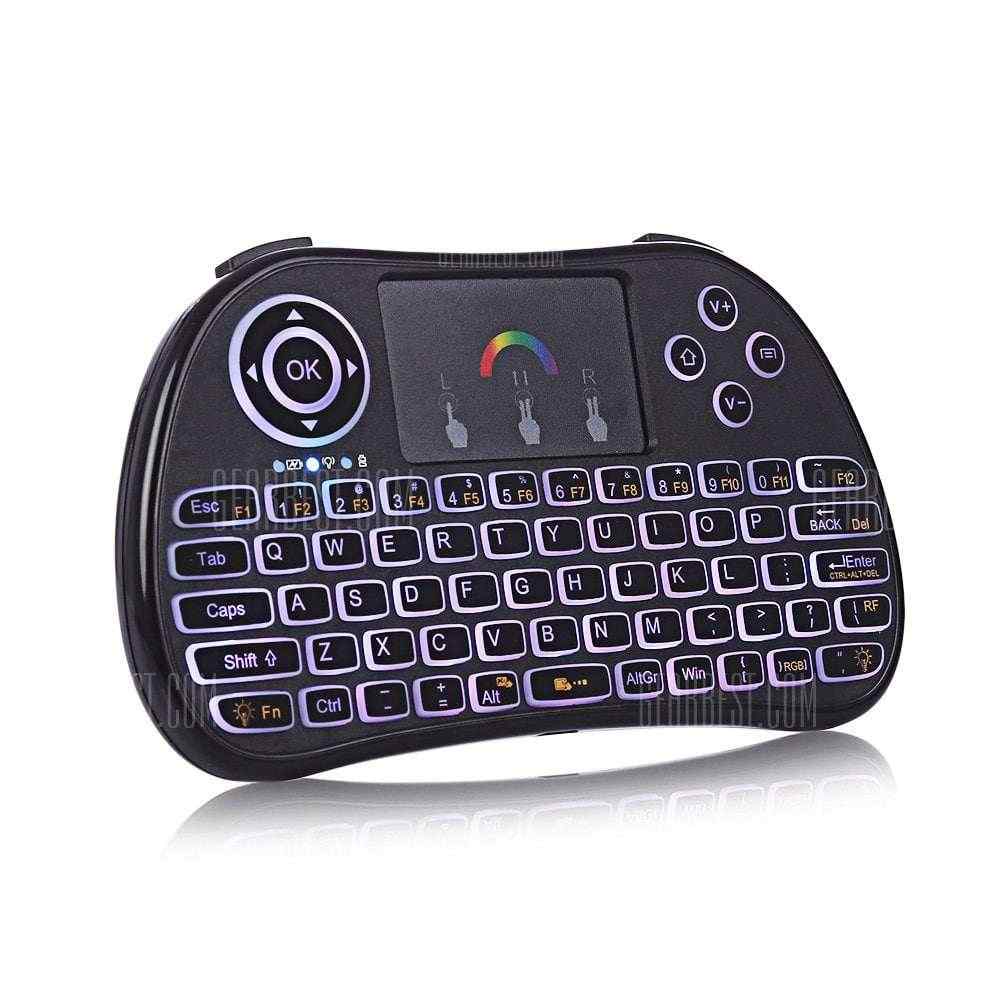 offertehitech-gearbest-TZ P9 Wireless 2.4GHz RGB Backlight Mini Keyboard