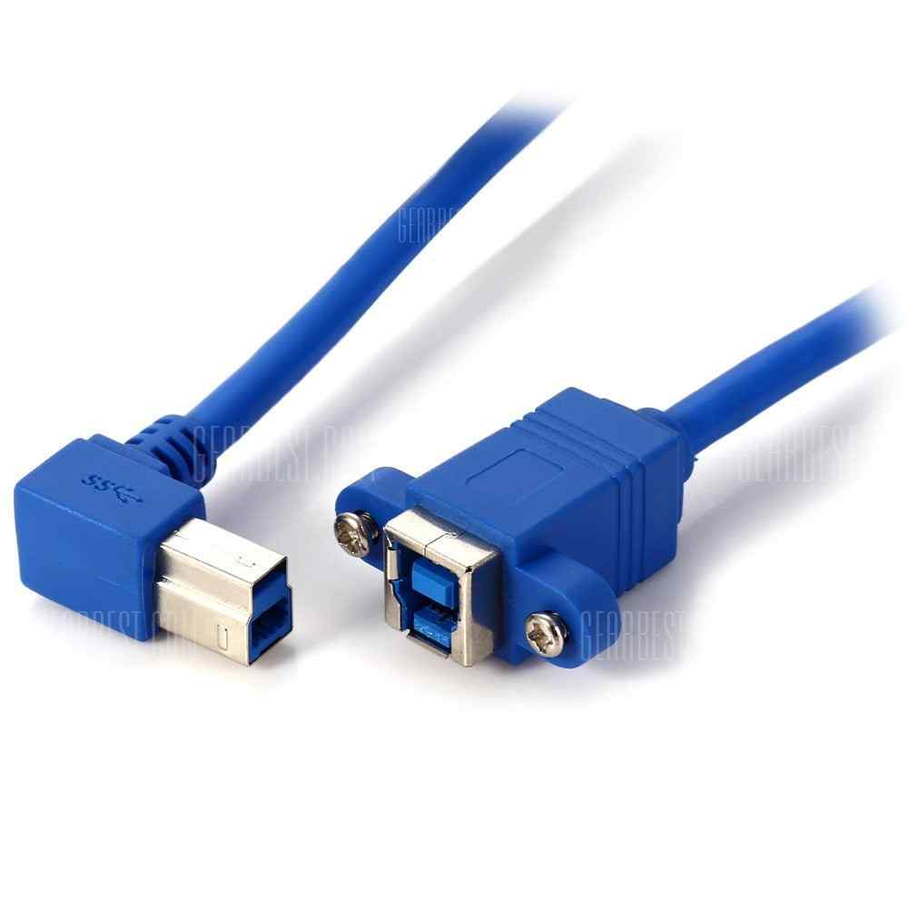 offertehitech-gearbest-USB 3.0 BM to BF Panel Mount Wire