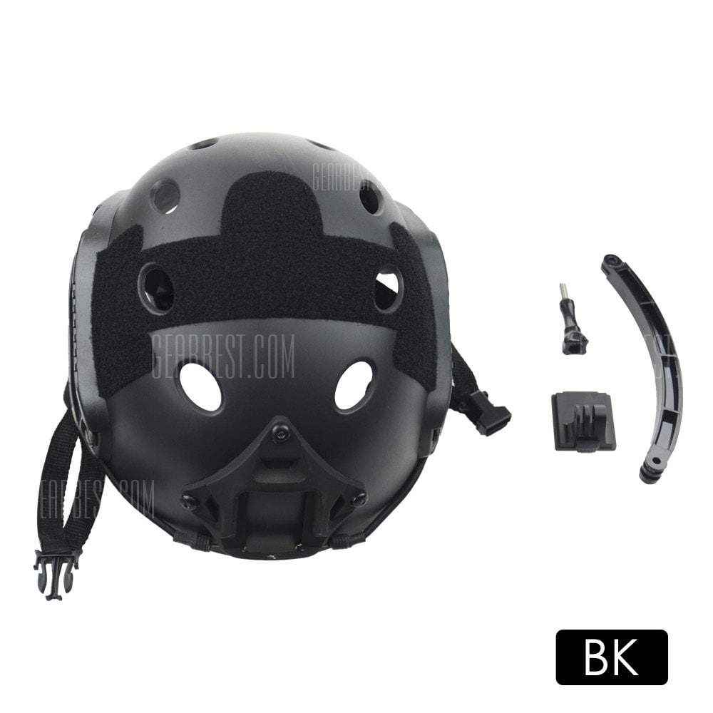 offertehitech-gearbest-Universal Action Camera Helmet Mount Accessory Kits