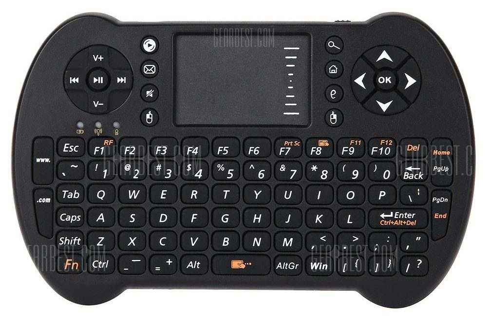 offertehitech-gearbest-VIBOTON - S501 2.4GHz QWERTY Keyboard Air Mouse Combo