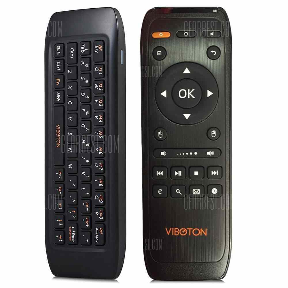offertehitech-gearbest-Viboton KB - 91 2.4GHz Handle Air Mouse + Wireless Keyboard