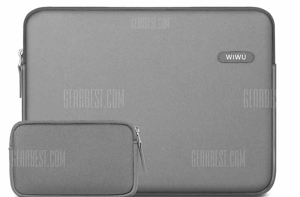 offertehitech-gearbest-WIWU Classic Liner Water Repellent Shockproof Sleeve Bag Case for MacBook Laptop 13.3 Inch