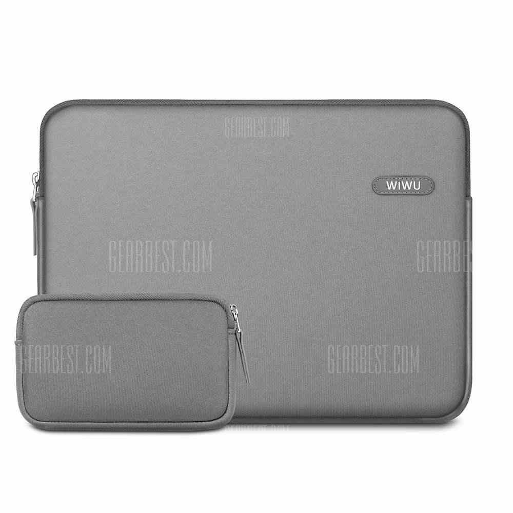 offertehitech-gearbest-WIWU Classic Liner Water Repellent Shockproof Sleeve Bag Case for MacBook Laptop 13.3 Inch