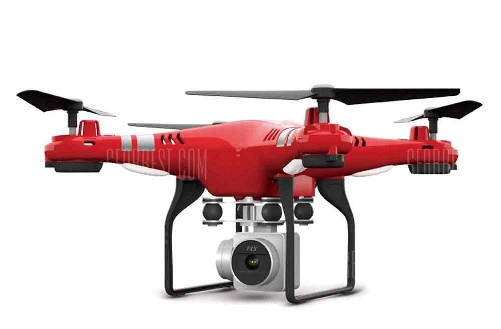offertehitech-gearbest-X52HD RC Drone RTF with 720P HD Camera / One Key Auto Return / Height Holding