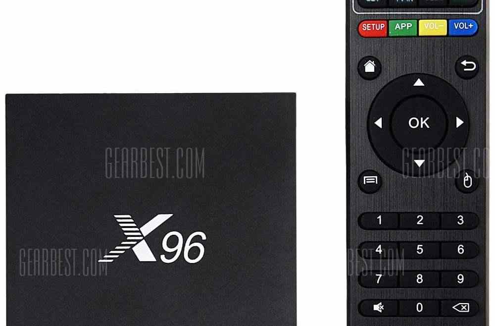 offertehitech-gearbest-X96 TV Box Android 6.0 Online Player