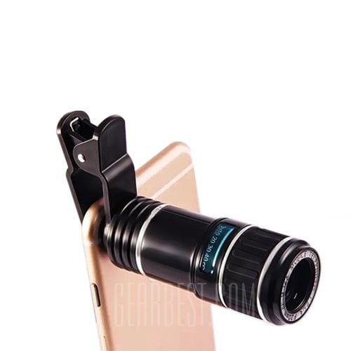 offertehitech-gearbest-12X Zoom Mobile Telescope