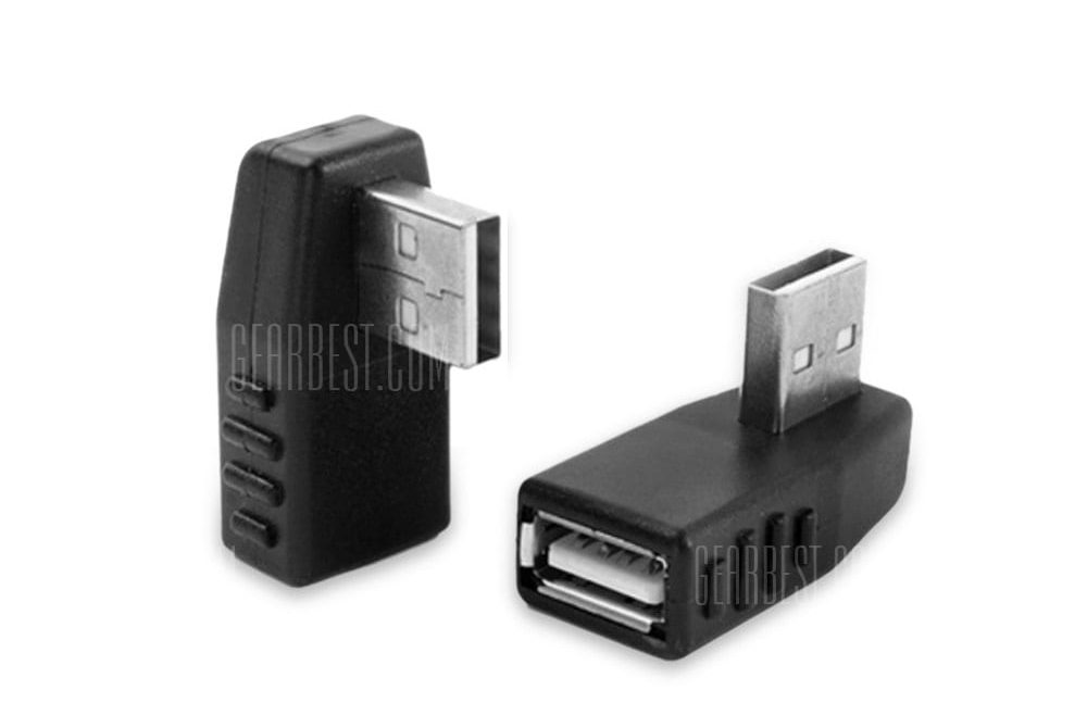 offertehitech-gearbest-2 in 1 Right + Left 90 Degree USB 2.0 Connector