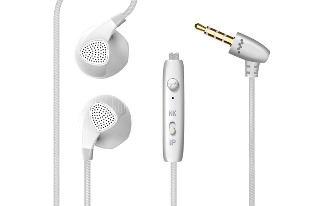 offertehitech-gearbest-3.5 Mm Standard Interface Movement with Wheat Phone General Multicolor Intelligent In-Ear Headphones
