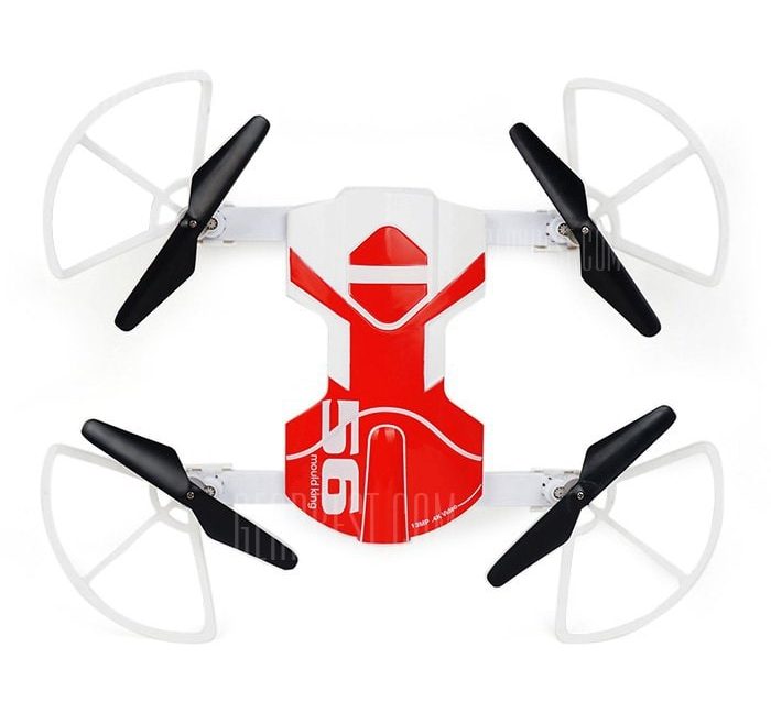 offertehitech-gearbest-33056S Foldable Brushed RC Quadcopter - RTF