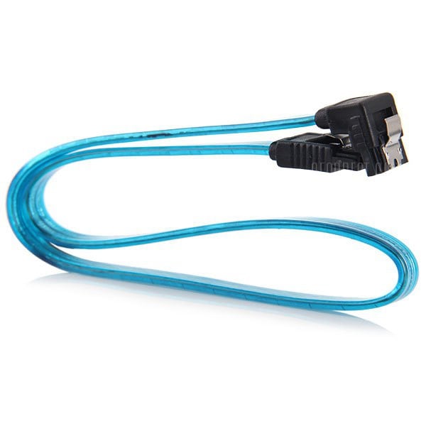 offertehitech-gearbest-45cm 90 Degrees Angle SATA 2.0 Cable for Hard Disk Drive