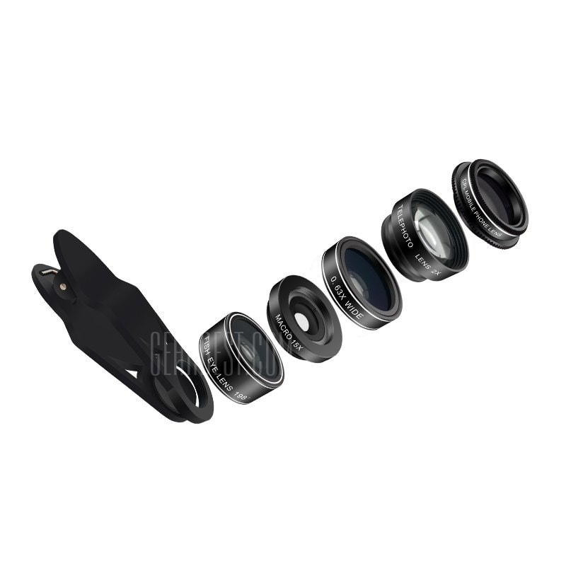 offertehitech-gearbest-5-in-1 AIKEGLOBAL Fish Eye Lens Kit