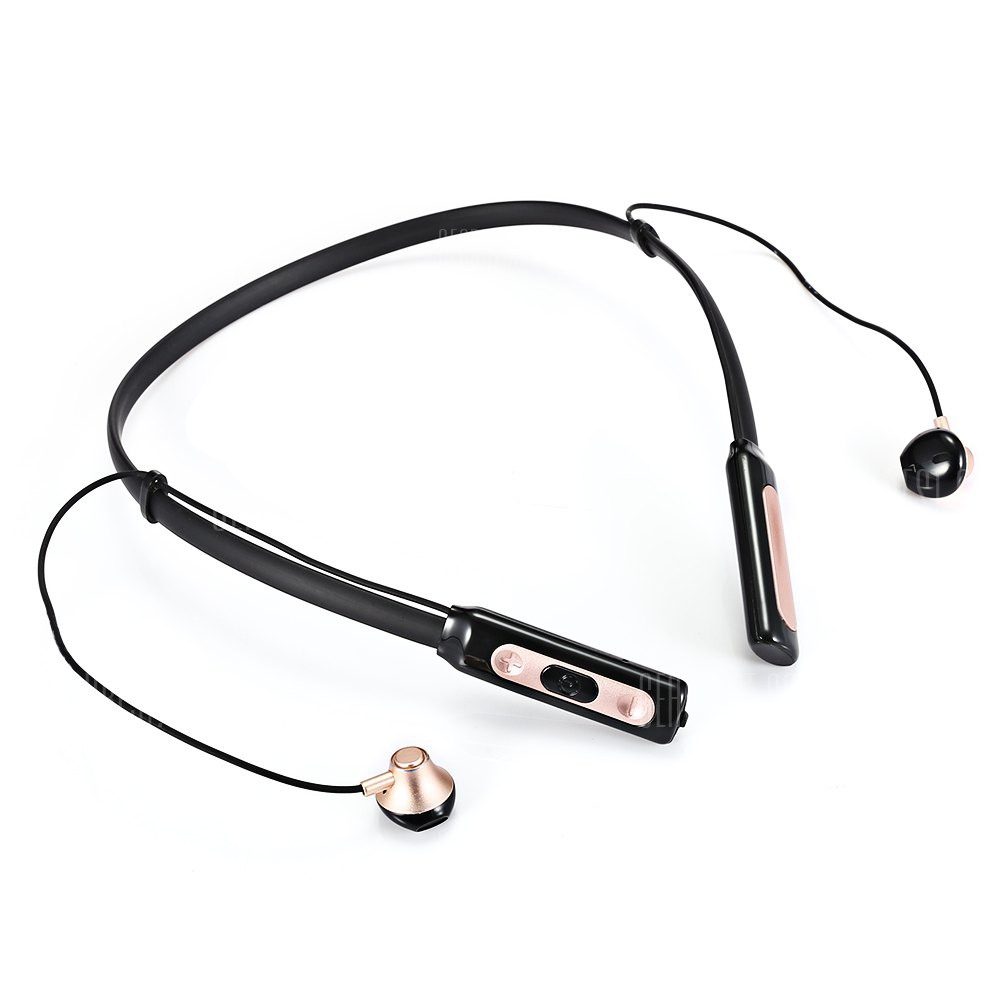offertehitech-gearbest-818 Neckband Magnetic Cool Metal Stereo Bluetooth Headset