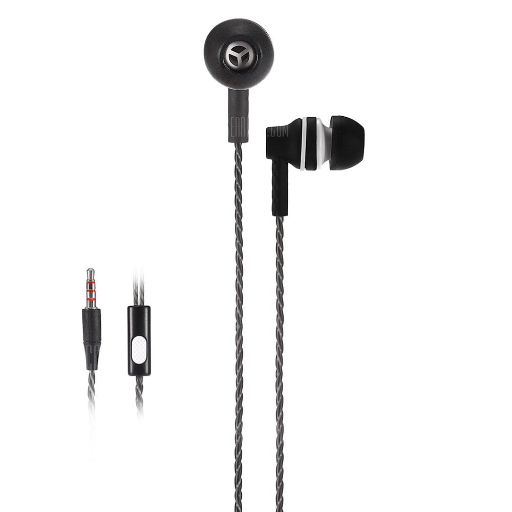 offertehitech-gearbest-A21 Universal 3.5mm Twisting In-ear Stereo Earphones