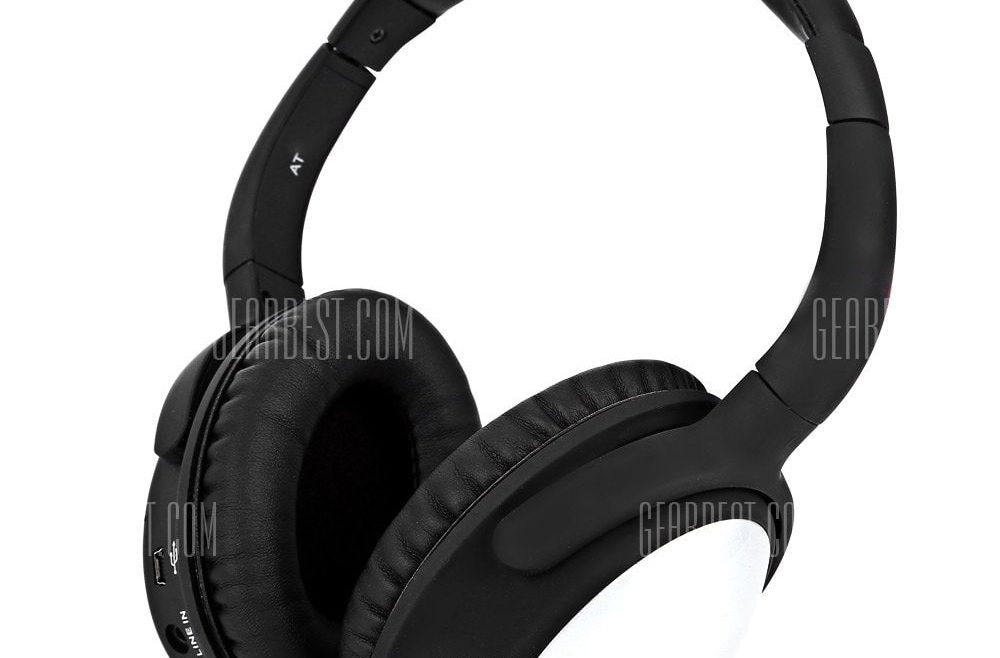 offertehitech-gearbest-AT-BT805 Bluetooth Stereo Headband Headphones Cordless with Mic Volume Control