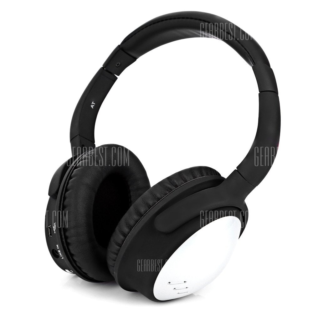 offertehitech-gearbest-AT-BT805 Bluetooth Stereo Headband Headphones Cordless with Mic Volume Control