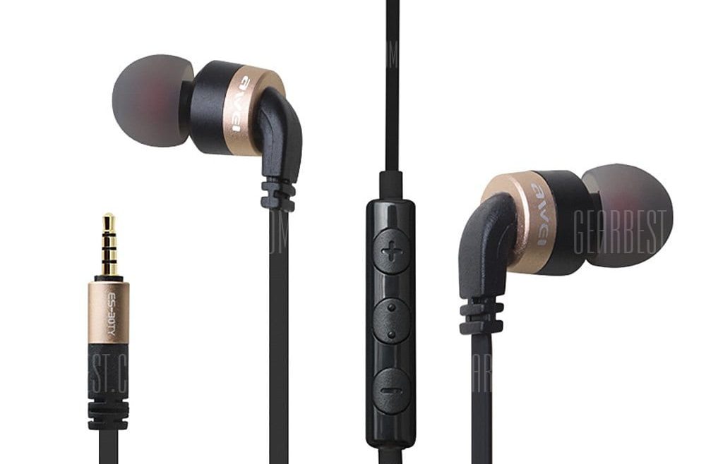 offertehitech-gearbest-AWEI ES - 30TY Wired Stereo In-ear Earphones Headphones