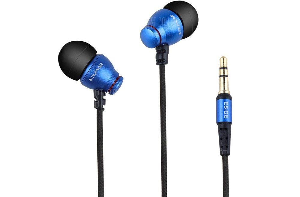 offertehitech-gearbest-AWEI ES - Q6 3.5MM Stereo Music Earphones Headphones