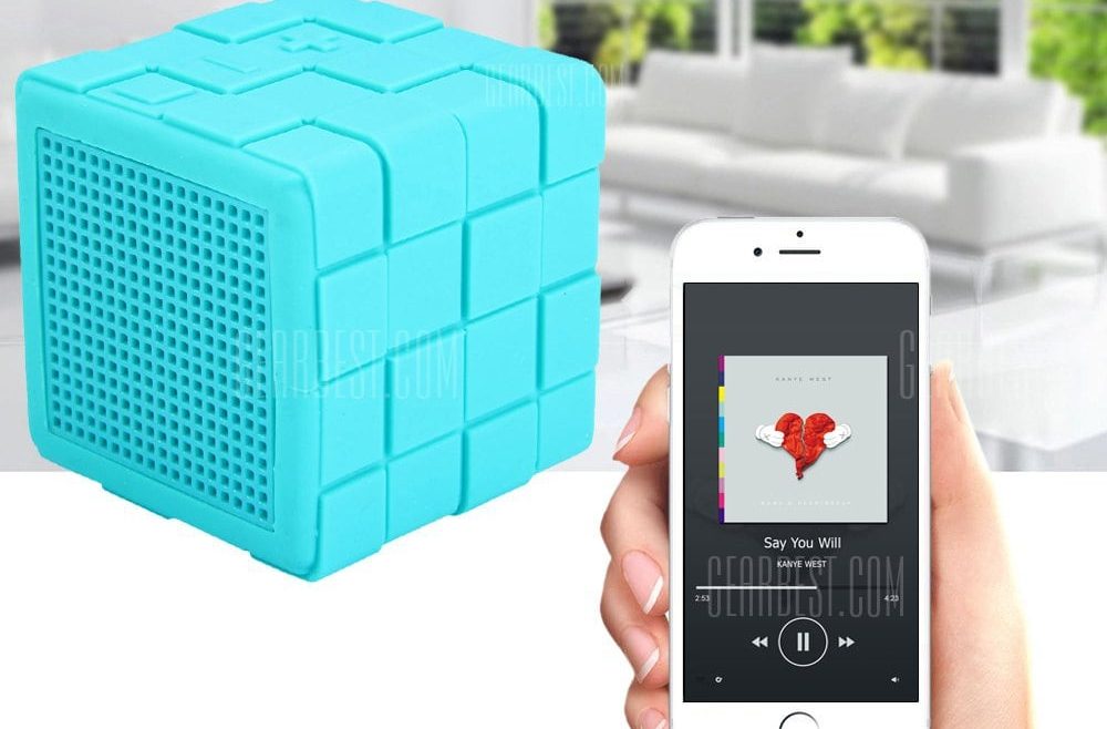 offertehitech-gearbest-B13  -  MF Portable Wireless Bluetooth Magic Cube Speaker