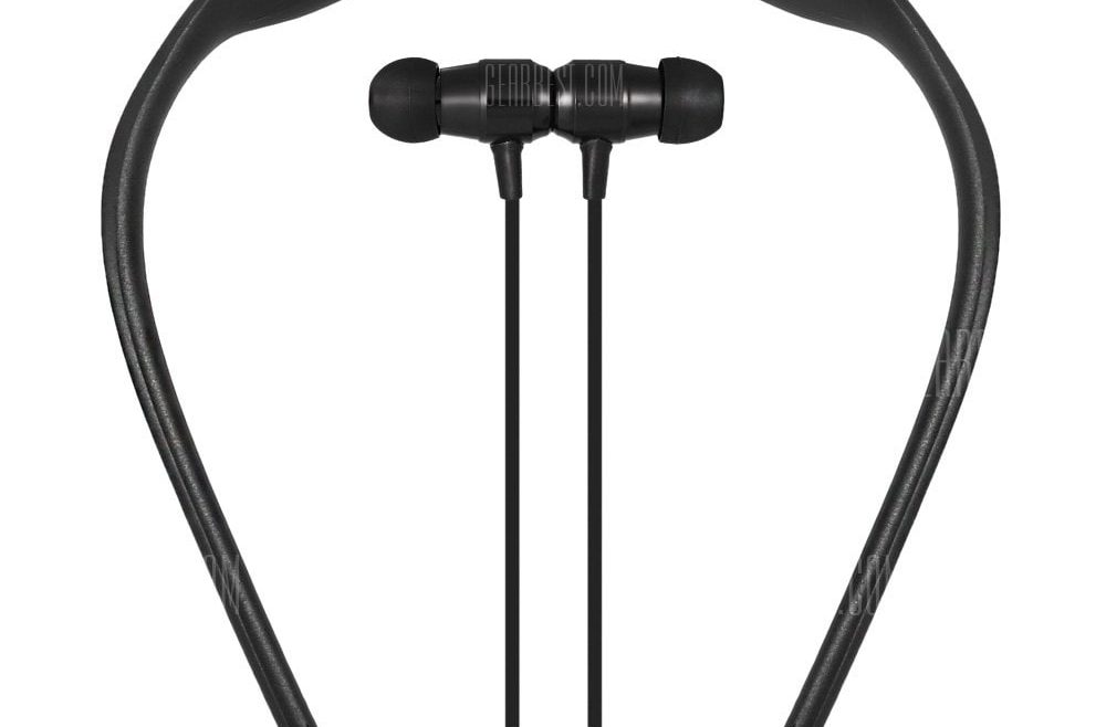 offertehitech-gearbest-BOYI - 5 Neckband Magnetic Absorption Bluetooth Headset