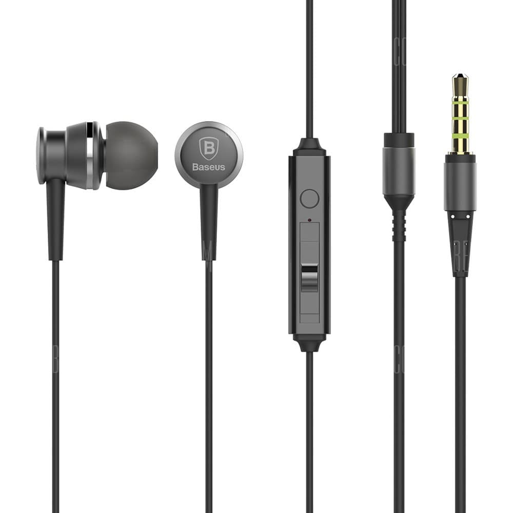 offertehitech-gearbest-Baseus EL - 01 In-ear 3.5MM Stereo Earphones