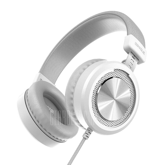 offertehitech-gearbest-Bingle M60 Bass Mode Headphones On-cord Control