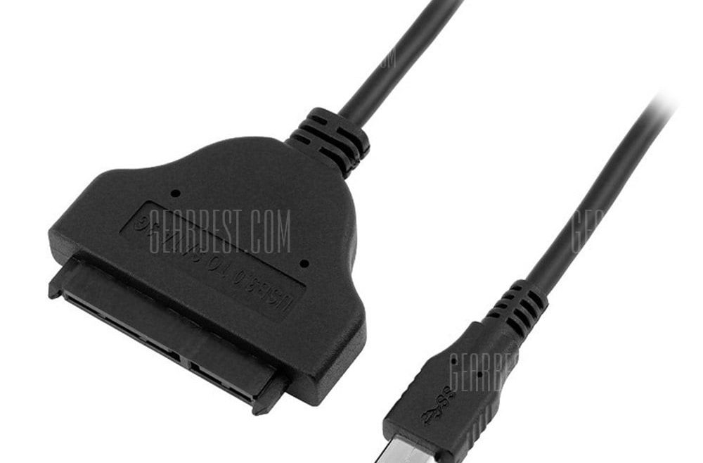 offertehitech-gearbest-CY U3 - 215 USB 3.1 Type-C to SATA 22 Pin Cable