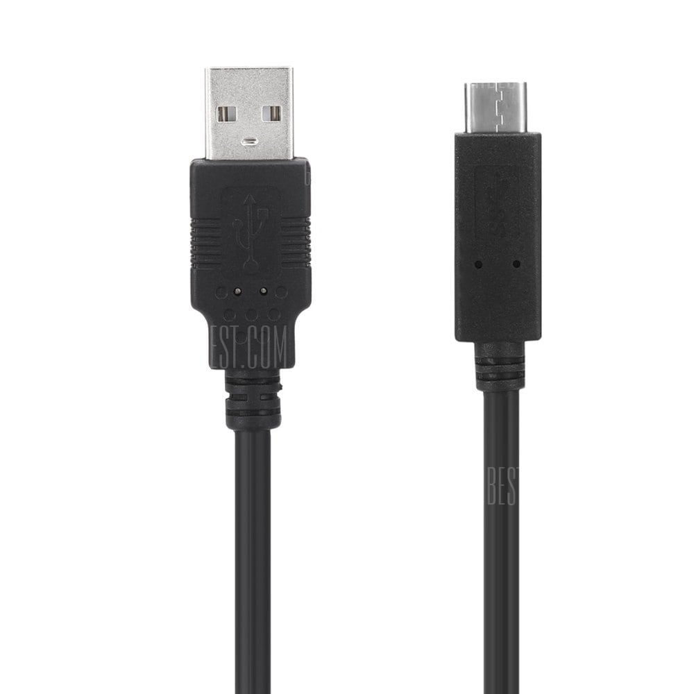 offertehitech-gearbest-CY U3 - 312 - BK - 5.0M Type-C to USB 2.0 Data Cable 5M