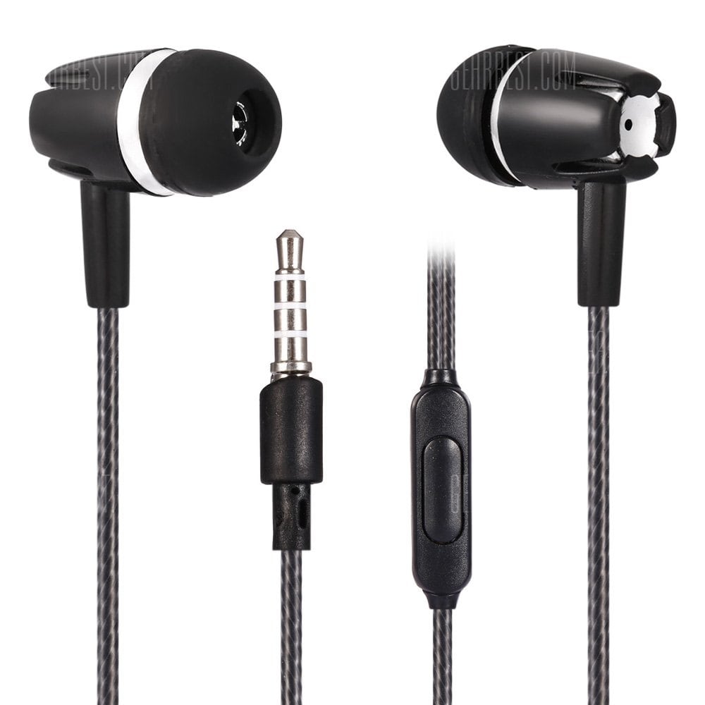 offertehitech-gearbest-E05 In-ear Earphone with Microphone for 3.5mm Interface