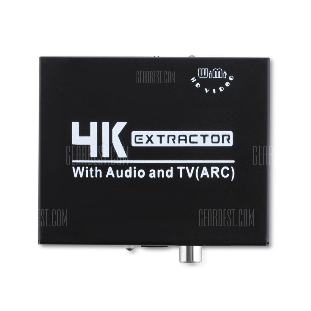 offertehitech-gearbest-EC080 HDMI Audio Converter Stereo L / R Analog 4K Switcher