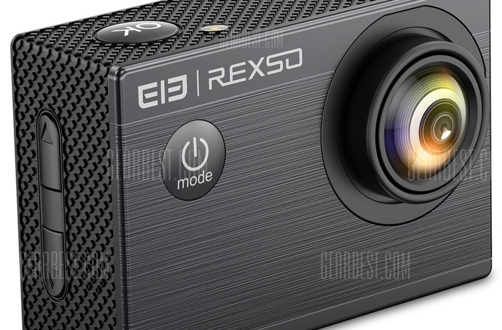 offertehitech-gearbest-Elephone REXSO Explorer X Action Camera 4K 30fps HD