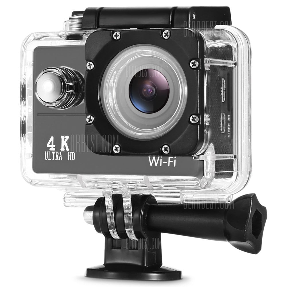 offertehitech-gearbest-F60 4K 30fps 16MP WiFi Action Sports Camera