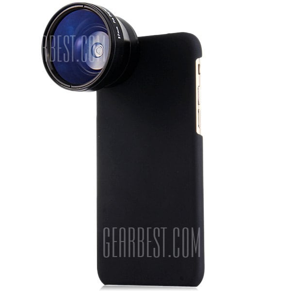 offertehitech-gearbest-Fashionable 2 in 1 Macro and Wide Angle Camera Lens for iPhone 6  -  4.7 inches