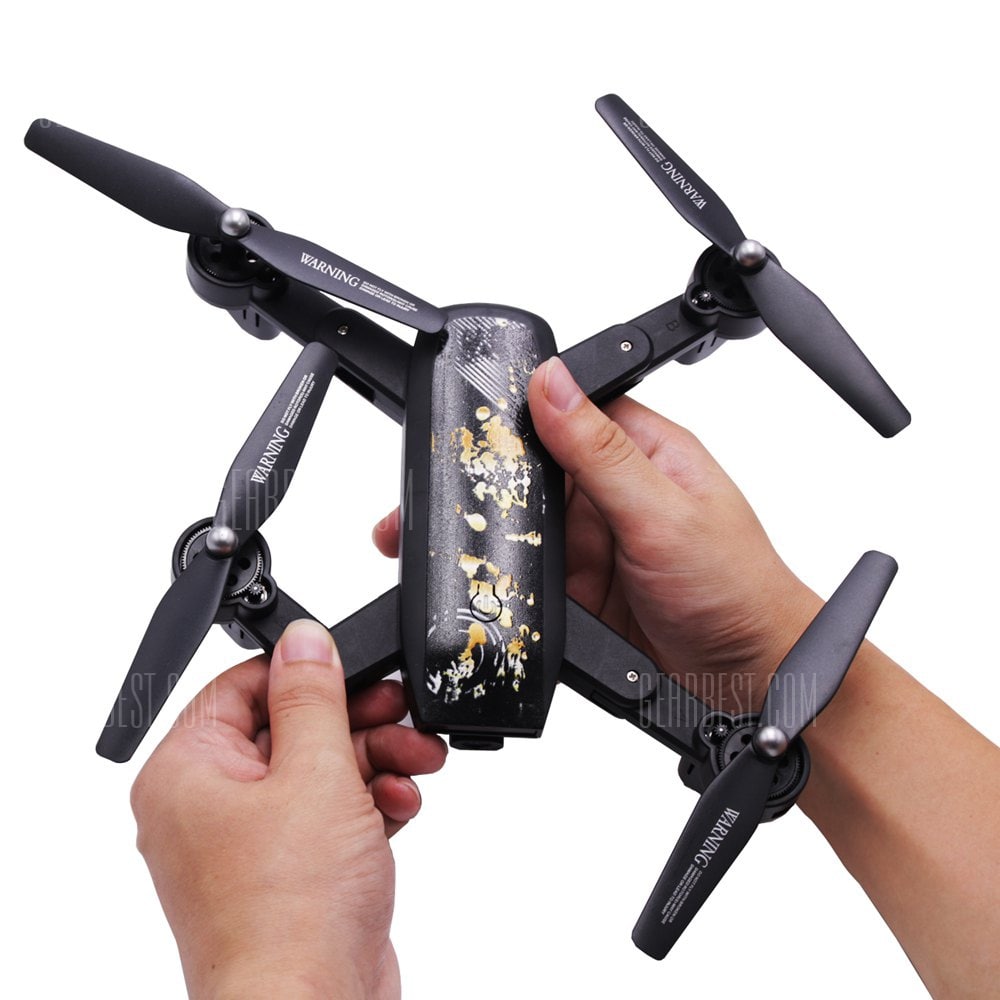 offertehitech-gearbest-Foldable RC Quadcopter - RTF 2.0MP Wide Angle Camera + Air Press Altitude Hold