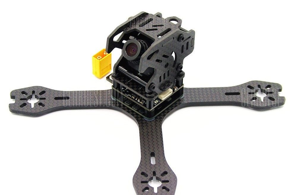 offertehitech-gearbest-GB130 130mm 3mm Arm Carbon Fiber Frame Kit