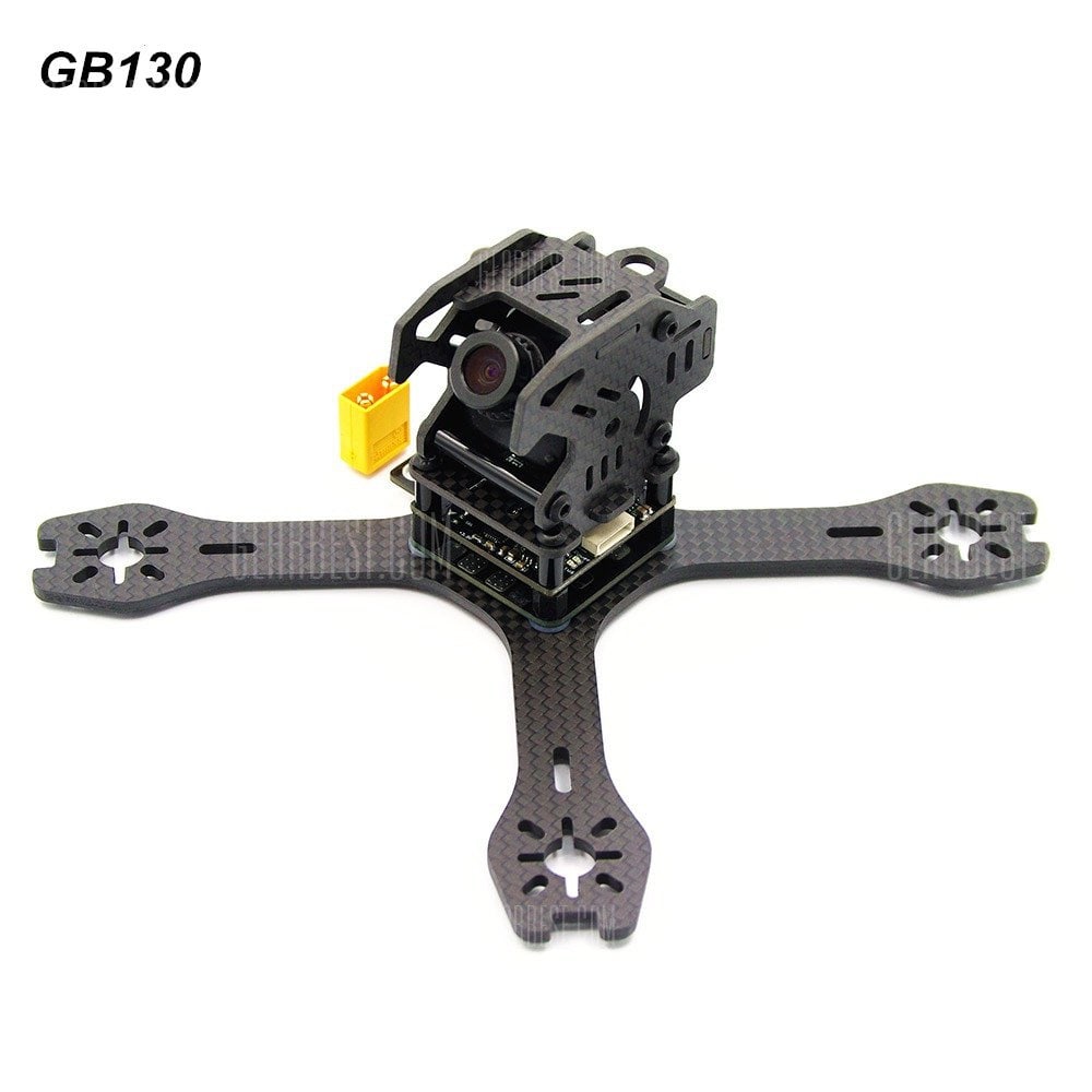 offertehitech-gearbest-GB130 130mm 3mm Arm Carbon Fiber Frame Kit