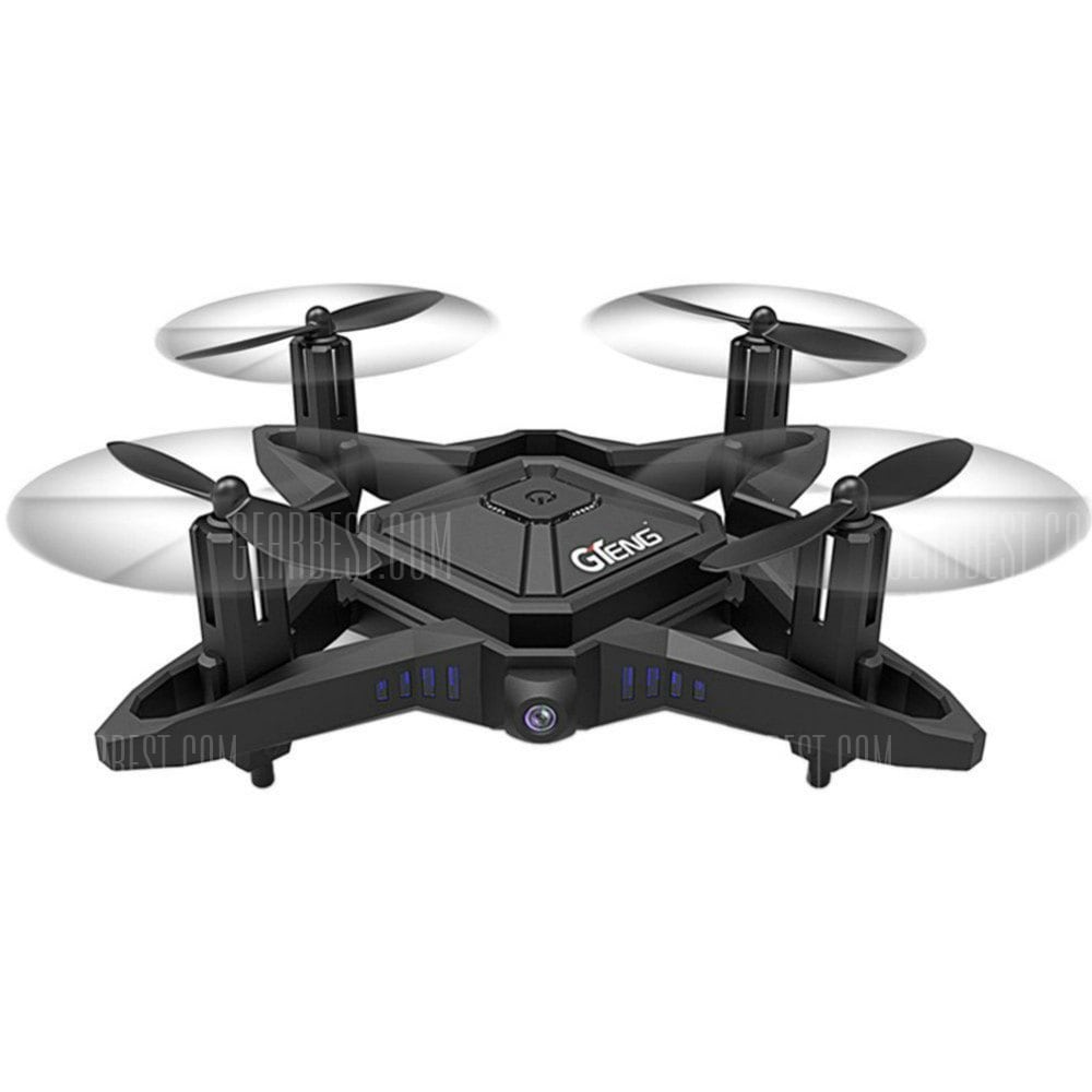 offertehitech-gearbest-GTENG T911W 2.4GHZ 4CH Foldable Drone WiFi FPV RC Drone with HD Camera