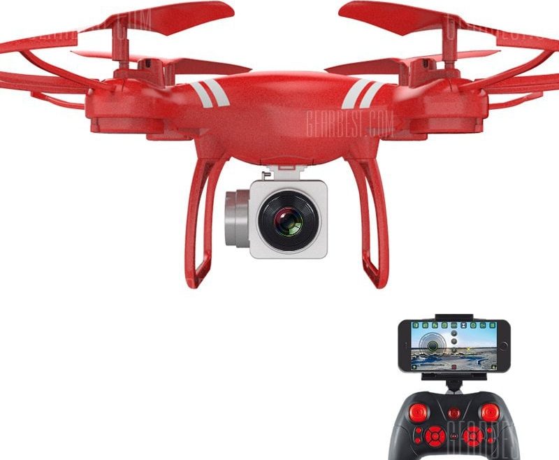 offertehitech-gearbest-Gyro WiFi Quadcopter HD Camera RC Drone Aerial Photography Helicopter